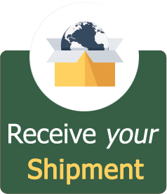 Receive your shipment at your door step